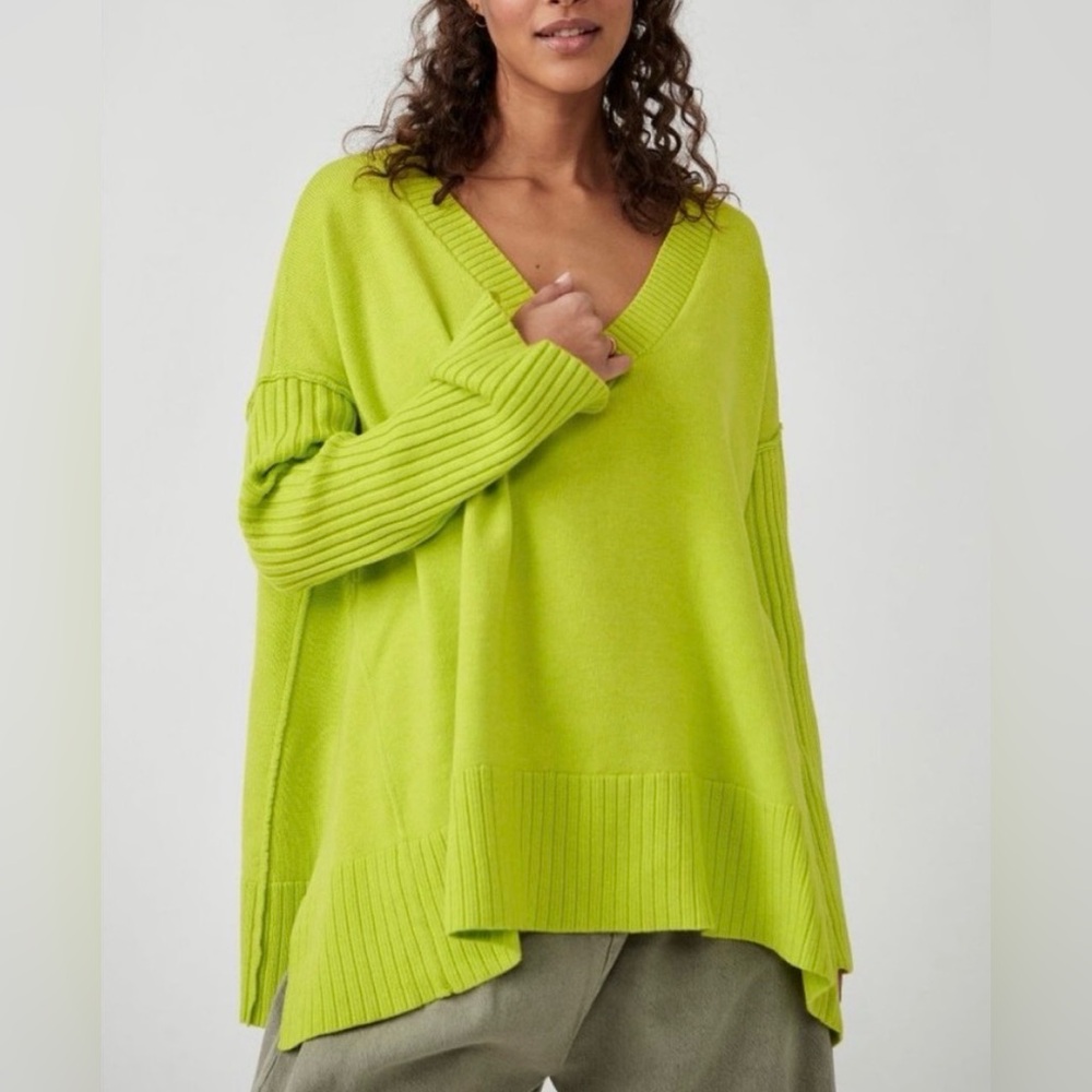 Free People Orion A-Line Oversized Tunic Sweater S